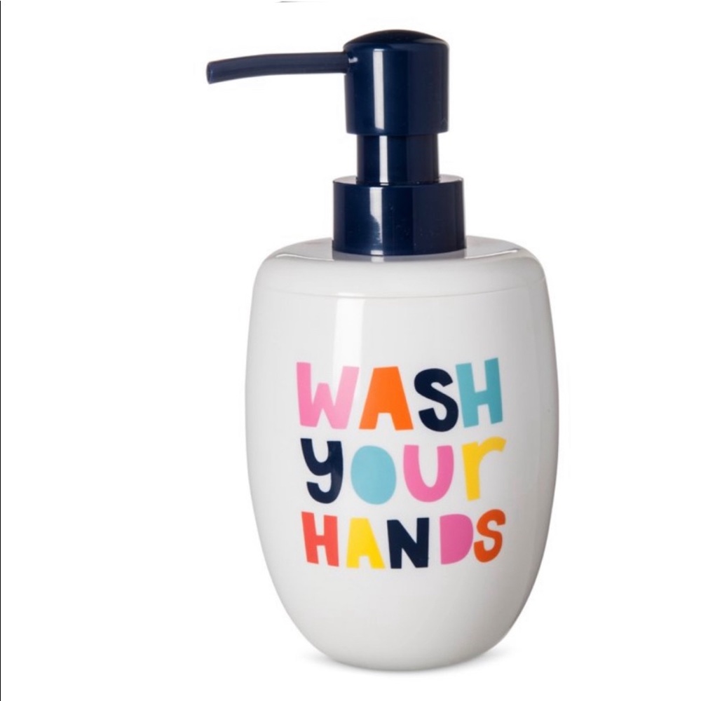 Wash Your Hands Foaming Soap Dispenser - Pillowfort